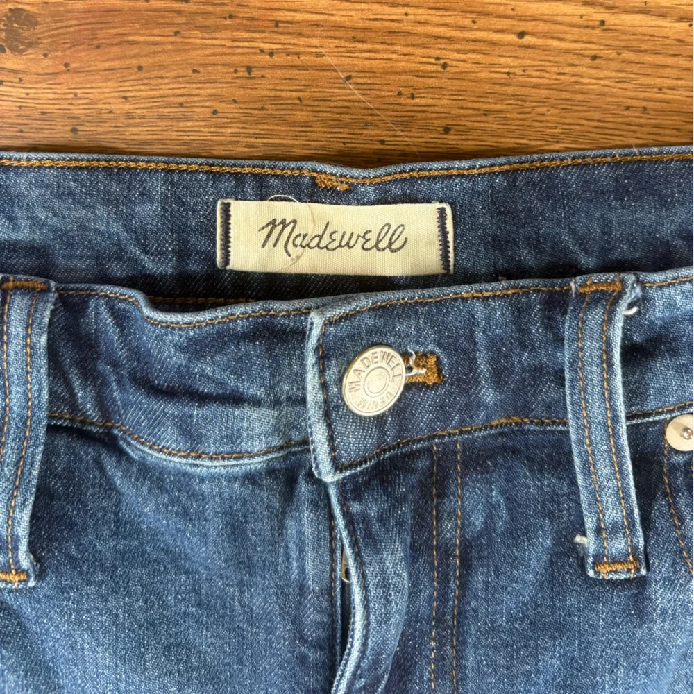Madewell The High Rise Slim Boyjean Size 31 - Picture 8 of 10